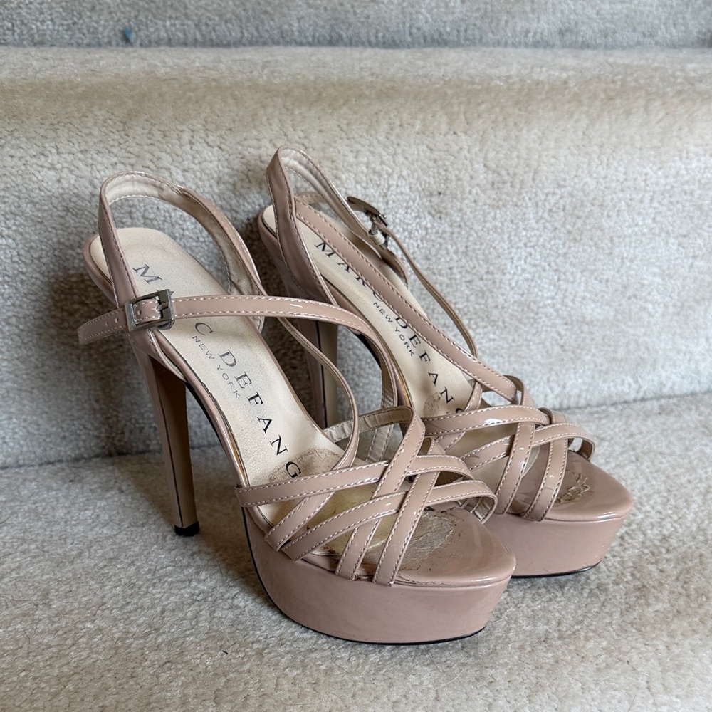 Marc Defang Platform Tippy Top Pageant Heels